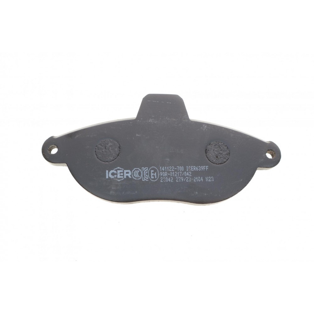 Колодки гальмівні (передні) Citroen Jumpy/Fiat Scudo/Ulysse/Peugeot Expert/806 95-06 (+датчики)