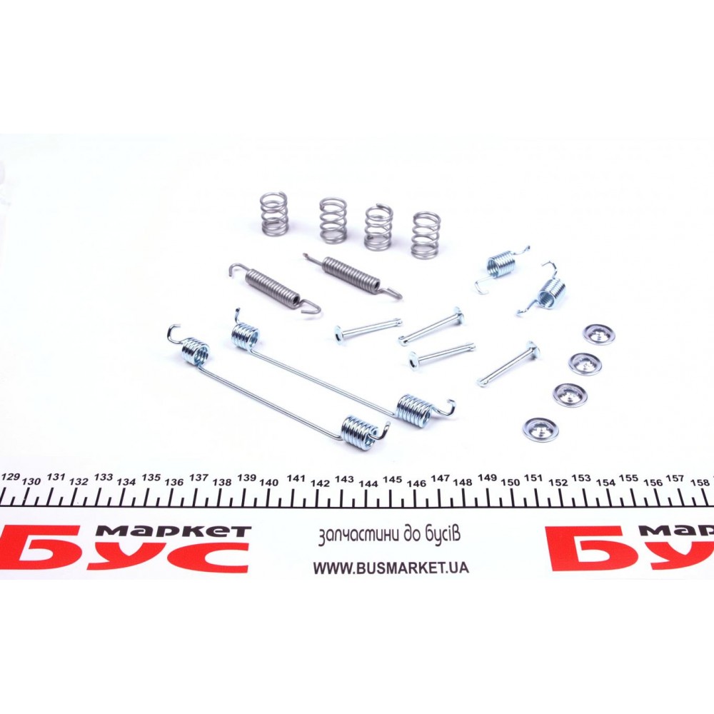 Комплект пружинок колодок ручника Fiat Fiorino 1.1-1.7TD 87-01 (Bosch)
