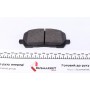 Колодки гальмівні (передні) Lexus RX 98-03/Toyota Highlander/Kluger 00-10/Harrier 97-03