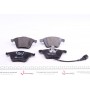 Колодки гальмівні (передні) Audi A3/TT/Skoda SuperB/VW Passat B6/B7/Golf IV-VI 02-15 (+датчик)