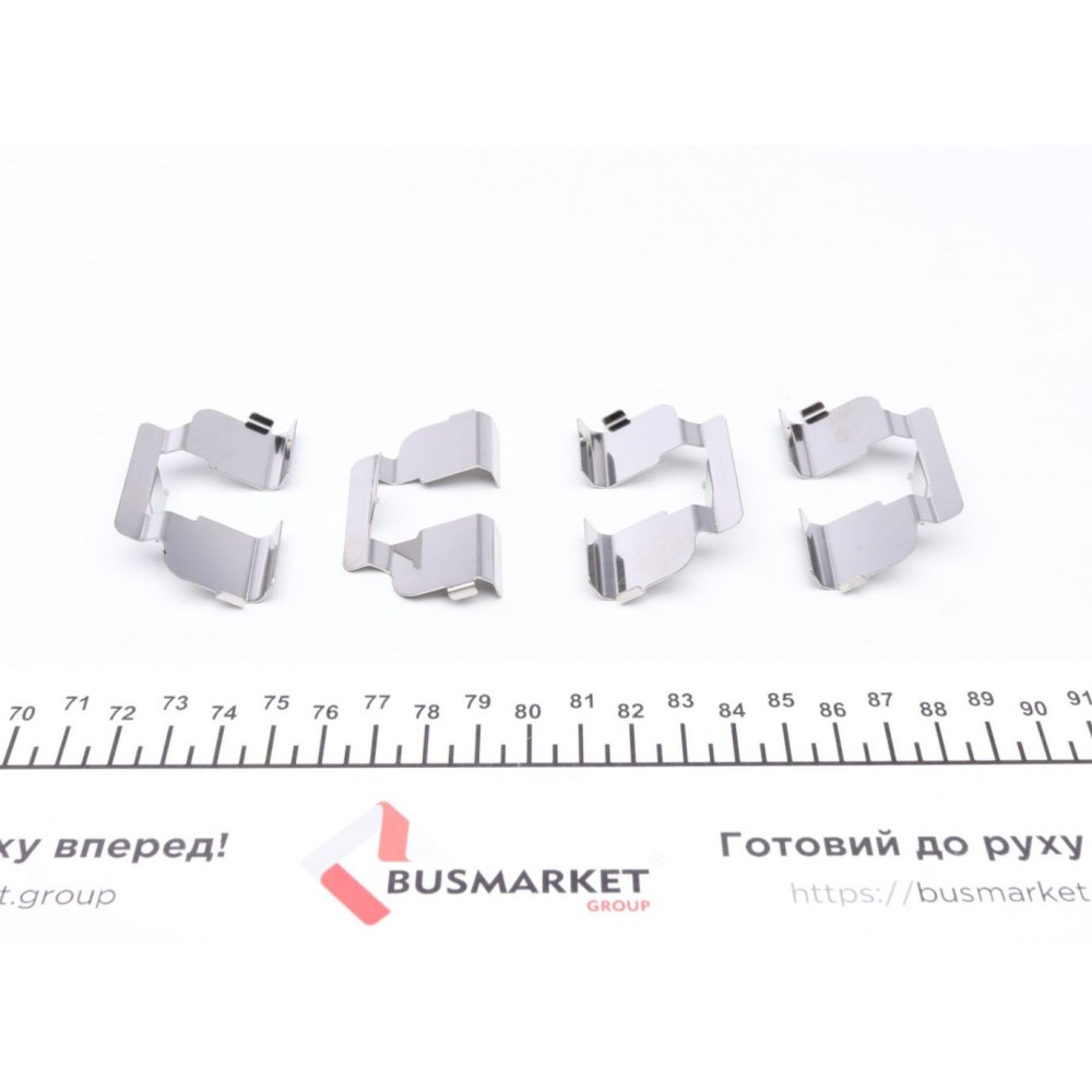 Планка супорта (переднього) прижимна (к-кт) Dacia Logan/Renault Megane I 96-