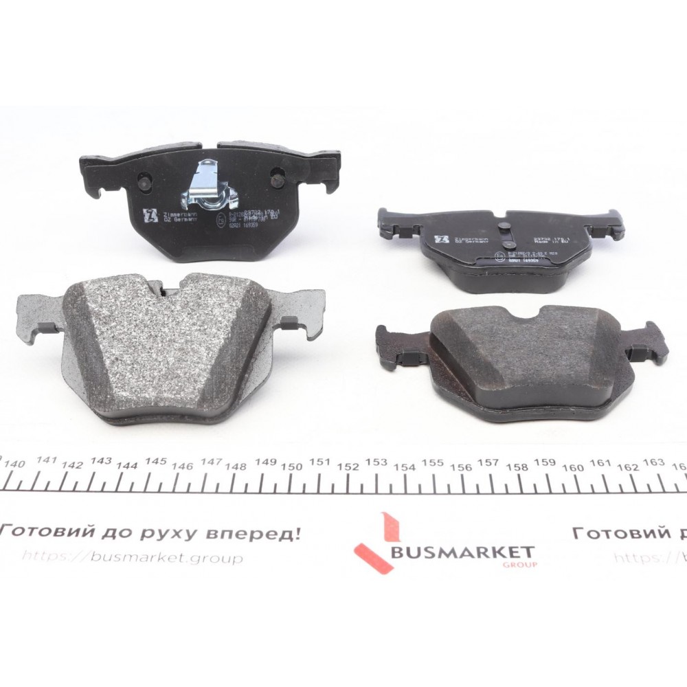 Колодки гальмівні (задні) BMW 5 (E60/E61)/6 (E63/E64) 03-10 (Ate-Teves)