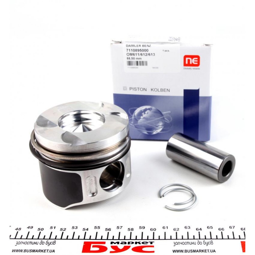 Поршень MB Sprinter OM611-612 (88.50mm/+0.5) (прямий шатун. палець 30мм) = 7110895000