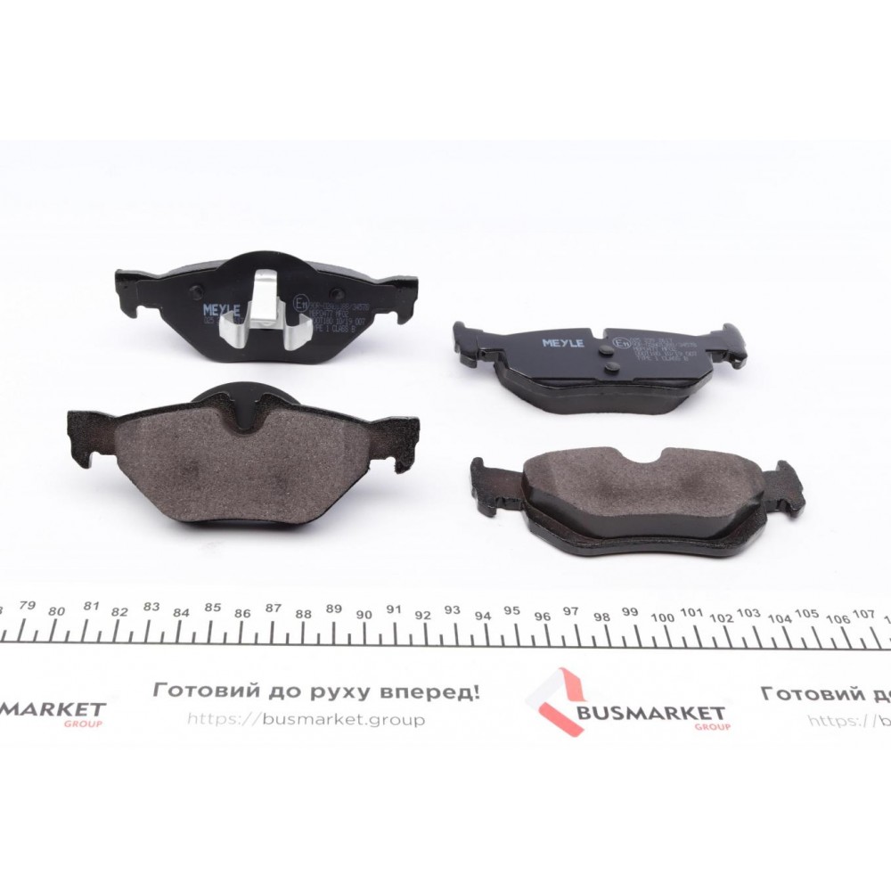 Колодки гальмівні (задні) BMW 3 (E90-E93) 04-13 (Ate)