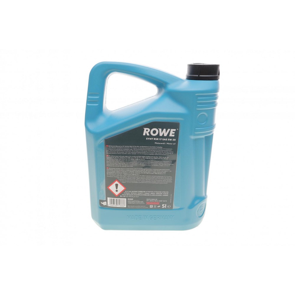Олива 5W30 HIGHTEC SYNT RSR 17 (5L) (MB 226.52/Renault RN17/RN 0700/0710) (ACEA C3)