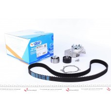 Комплект ГРМ + помпа Citroen Berlingo/Jumpy/C4/C5/Fiat Scudo/Peugeot 2.0HDI 99-06 (141x25) (PA747)
