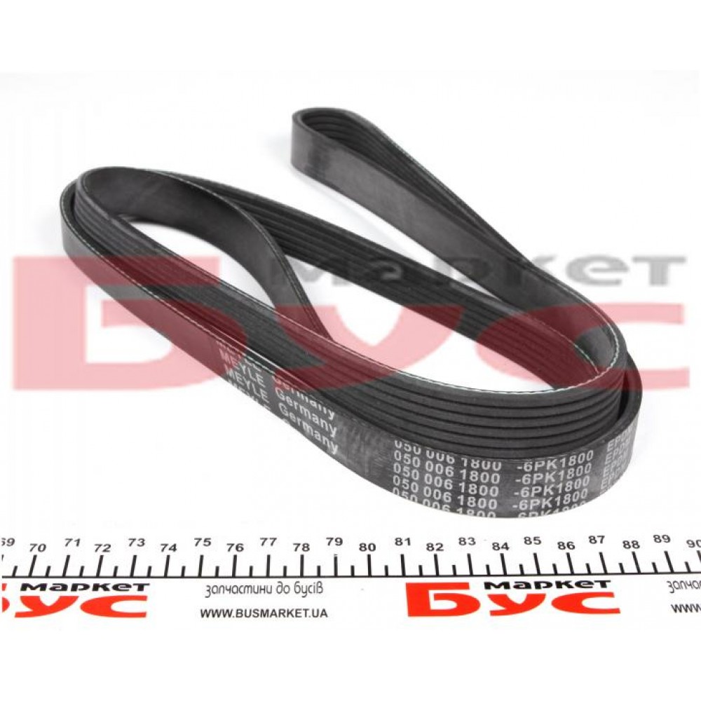 Ремінь генератора Opel Combo 1.2/1.4i (6PK1800)