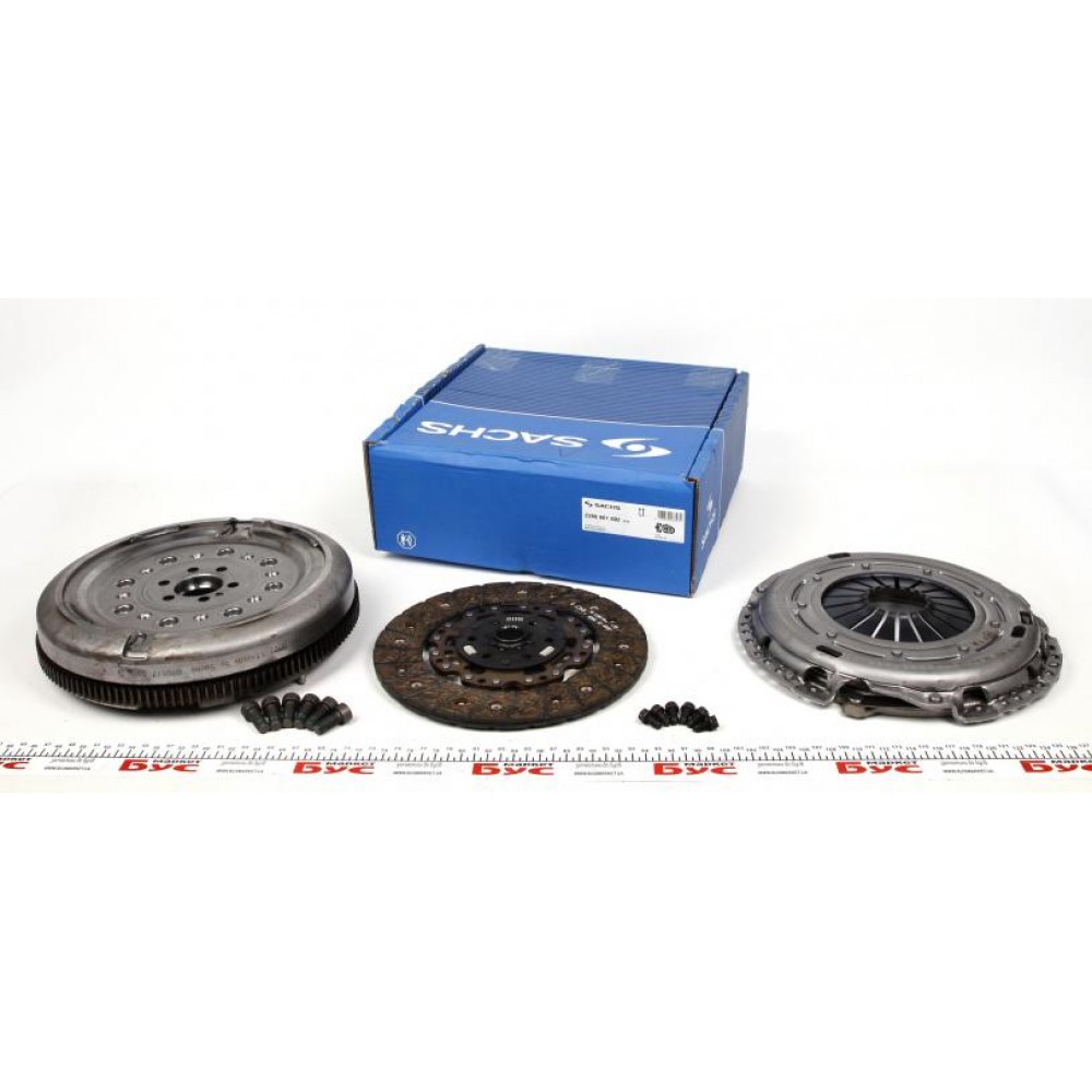 Демпфер + комплект зчеплення VW Caddy 2.0TDI 09- (103kw) (d=240mm)