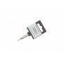 Біта гвинтова плоска SOCKET SLOTTED (SL) (4mm) (хромована)