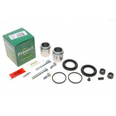 Ремкомплект супорта (переднього) Kia Sorento 02- (d=46mm)(Kasko)(+2 поршня/направляюча) SuperKit