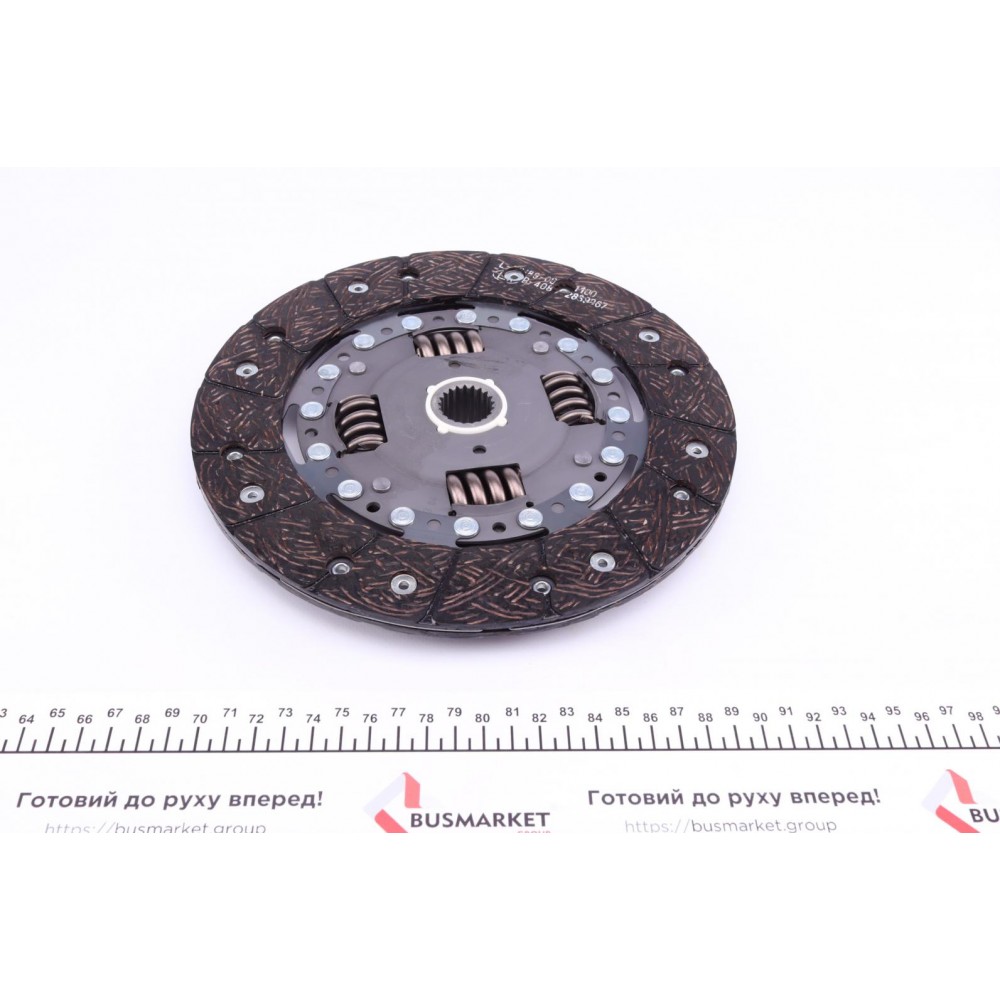 Комплект зчеплення Fiat Ducato 1.9-2.5D 89-94 (d=230mm)