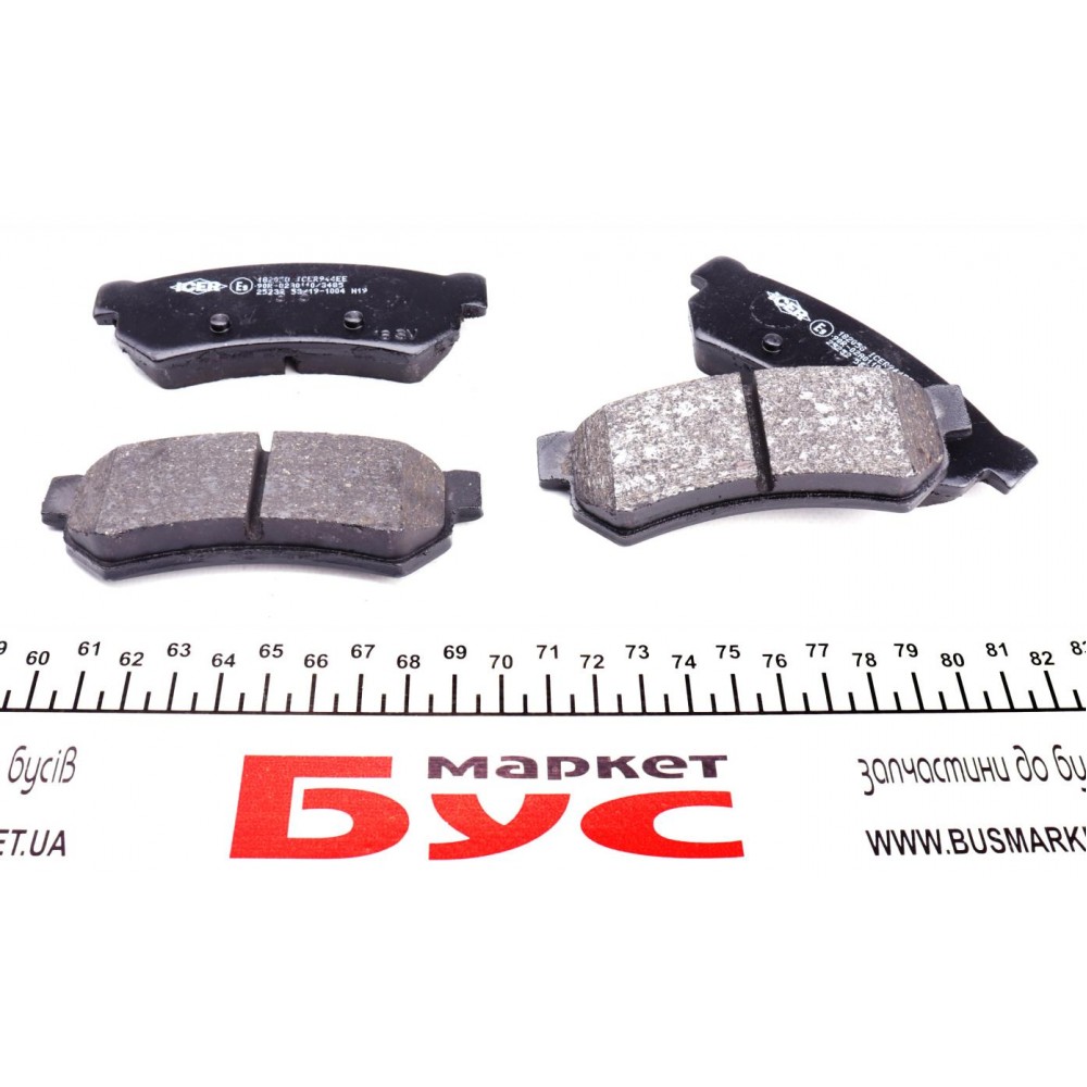 Колодки гальмівні (задні) Chevrolet Lacetti 05-/Nubira 05-11/Daewoo Lacetti/Suzuki USA Reno 04-