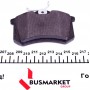 Колодки гальмівні (задні) VW Golf/Passat 83-02/ Peugeot 405 87-96