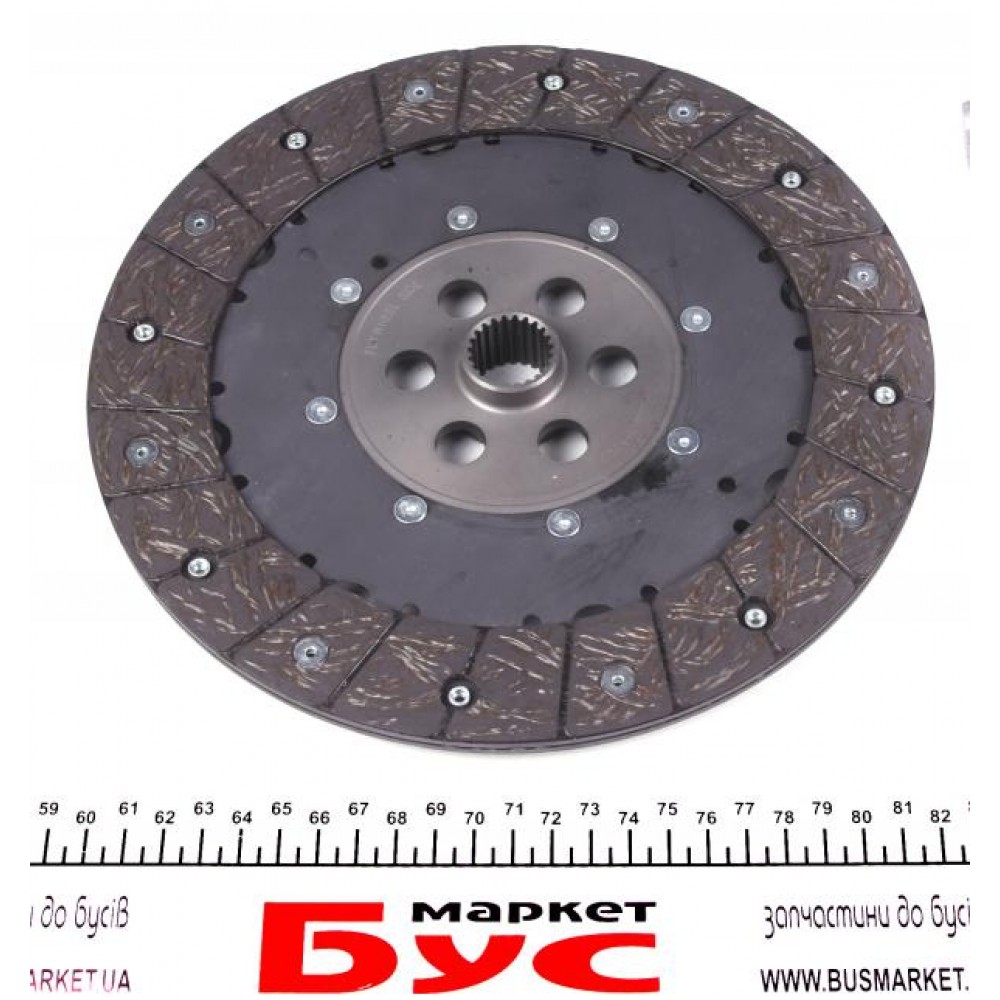 Комплект зчеплення VW Caddy III 2.0TDI 08-15 (d=240mm)