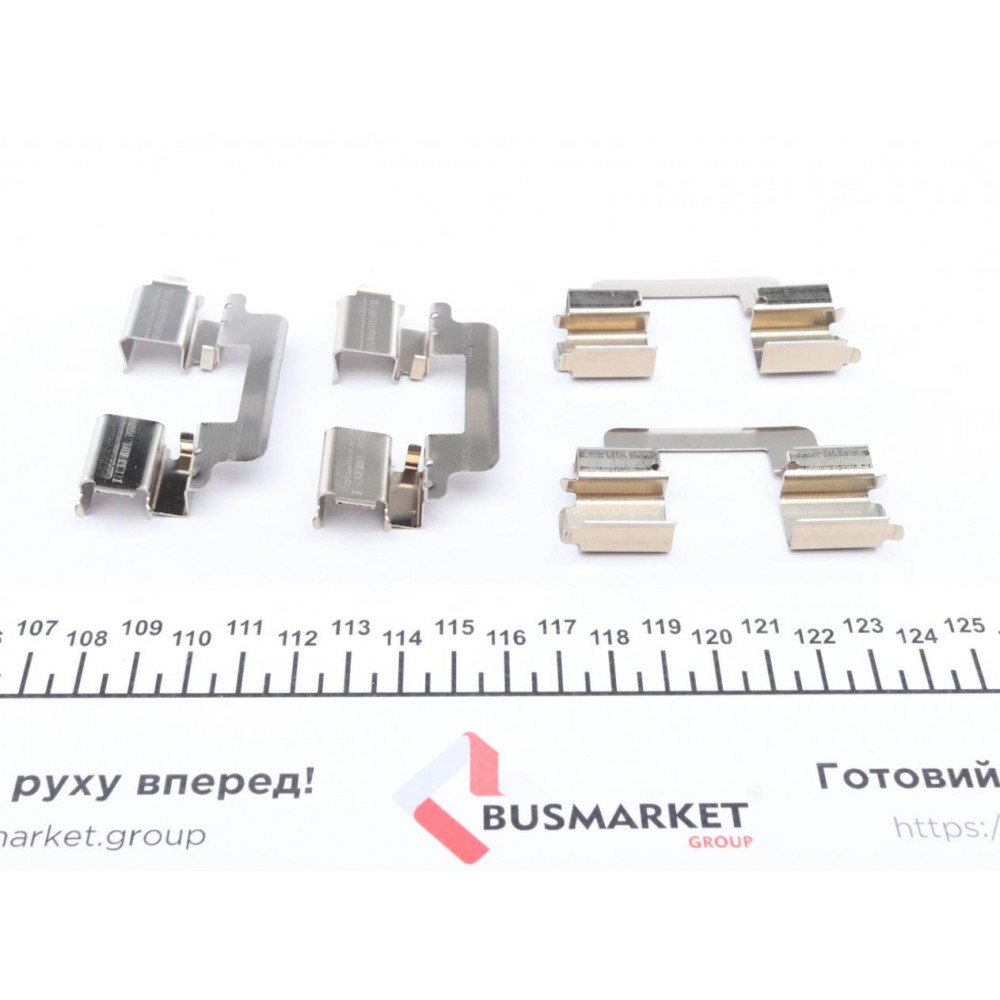 Планка супорта (заднього) прижимна (к-кт) BMW 5(F10/F11)/ X3/X4 09- (Lucas)