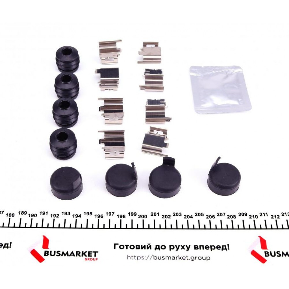 Планка супорта (заднього) прижимна (к-кт) MB Vito (W447) 14- (Brembo)