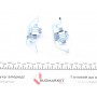 Планка супорта (заднього) прижимна (к-кт) BMW X5 (E70)/X6 (E71/E72) 06-14 (Ate)