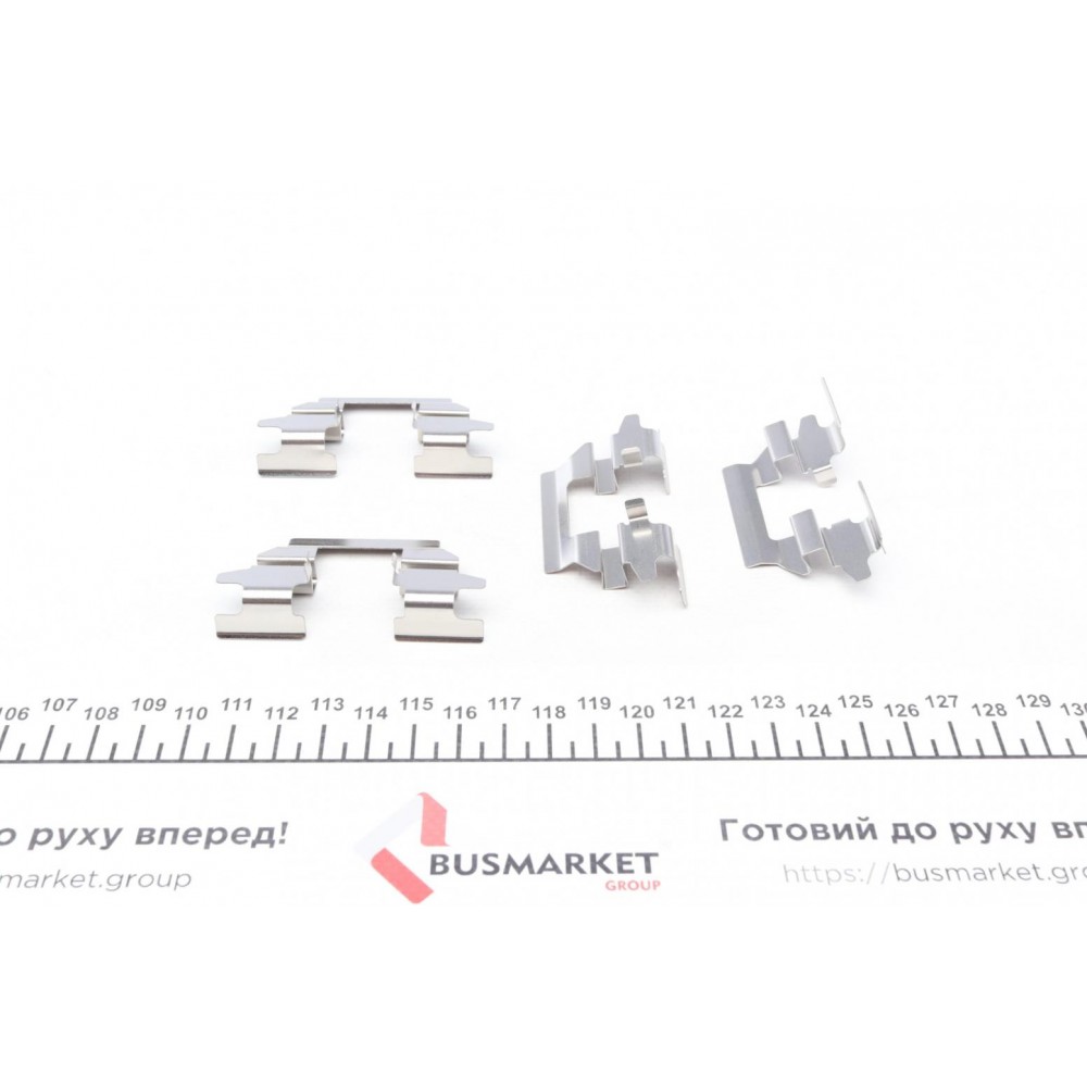 Планка супорта (заднього) прижимна (к-кт) Nissan X-Trail 01- (Akebono)