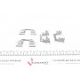 Планка супорта (заднього) прижимна (к-кт) Nissan X-Trail 01- (Akebono)