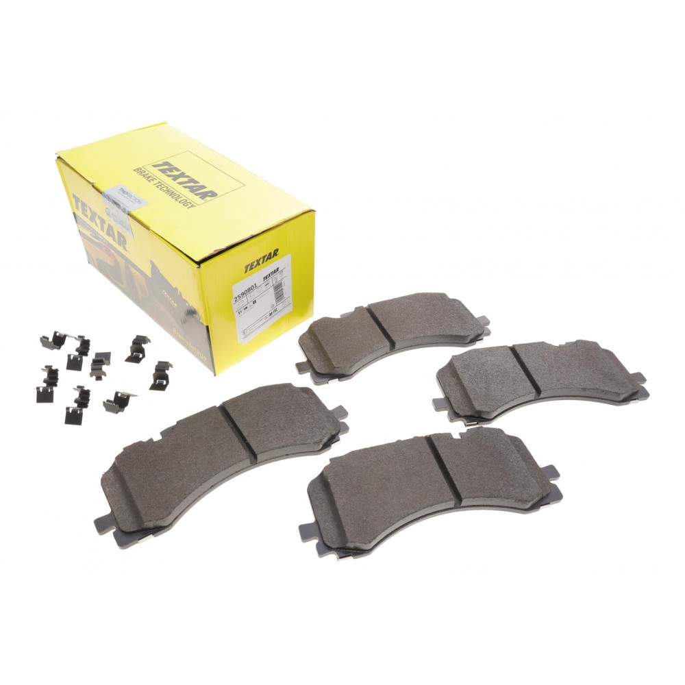 Колодки гальмівні (передні) Audi A6/A7/A8/Q7/Q8/VW Touareg 16- (Akebono) Q+