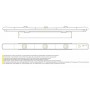 Ліхтар інспекційний (кріплення на магнітах з наклоном до 90°/3x 5W LED/3 рівня світловіддачі)