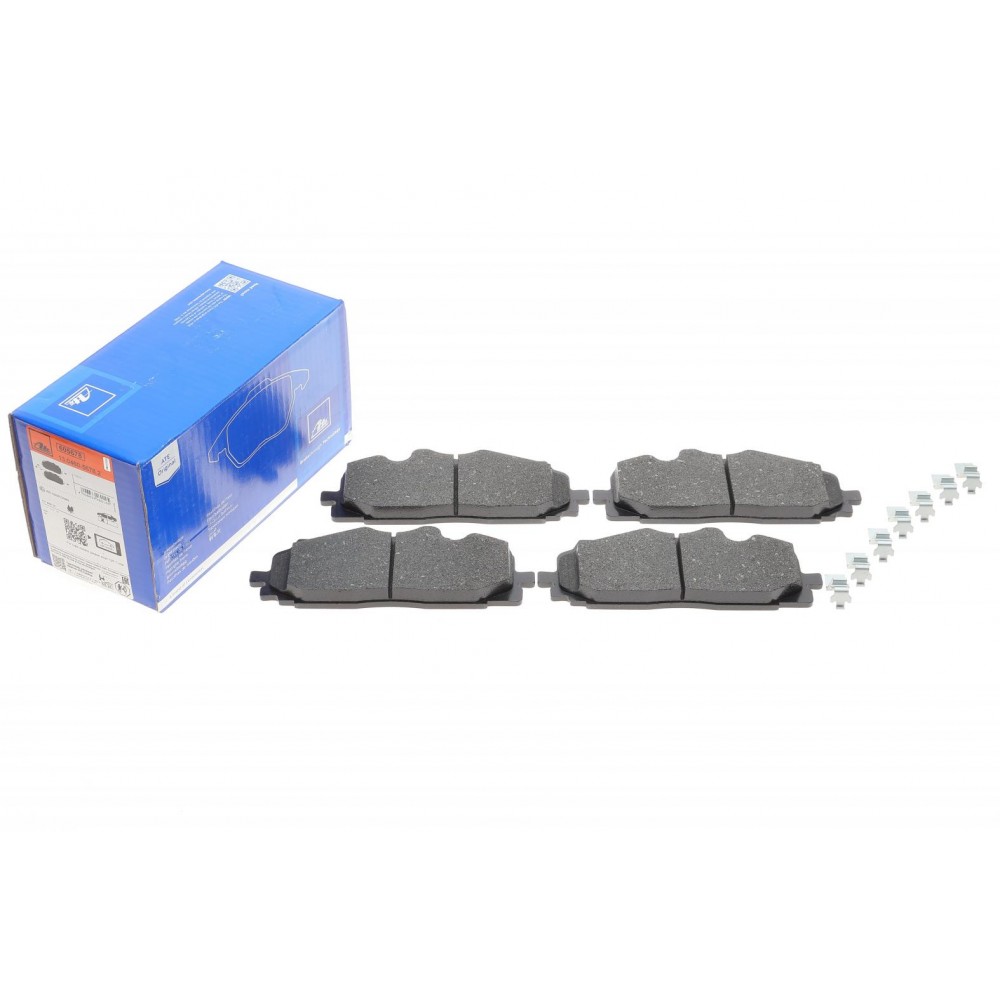 Колодки гальмівні (передні) Audi A4/A5/Q5/Q7 15-/ A5 Sportback 07-17/ A6/A7/A8/Q3/Q8/VW Touareg 17- (Akebono)