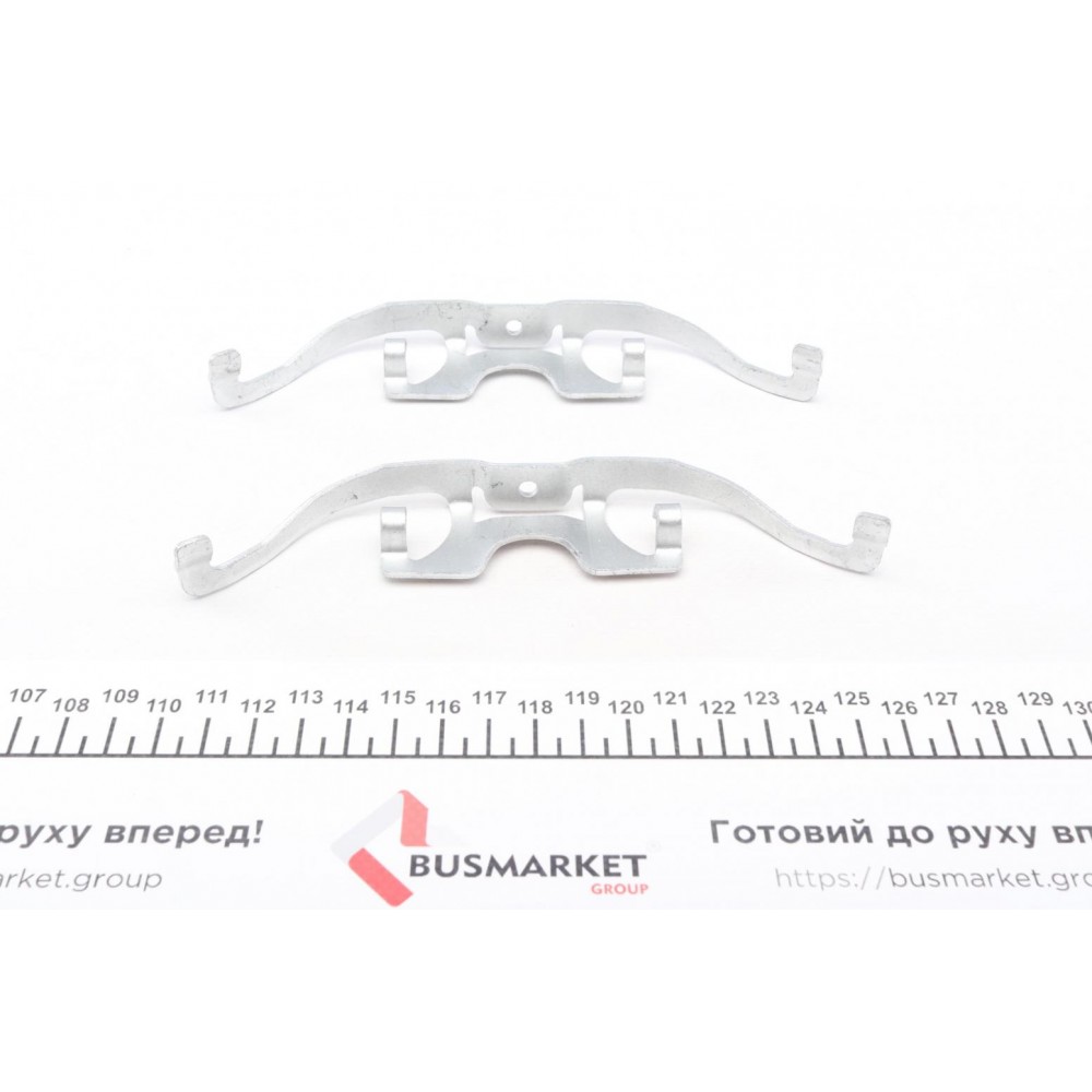 Планка супорта (переднього) прижимна (к-кт) Peugeot 407/508 05- (Ate)