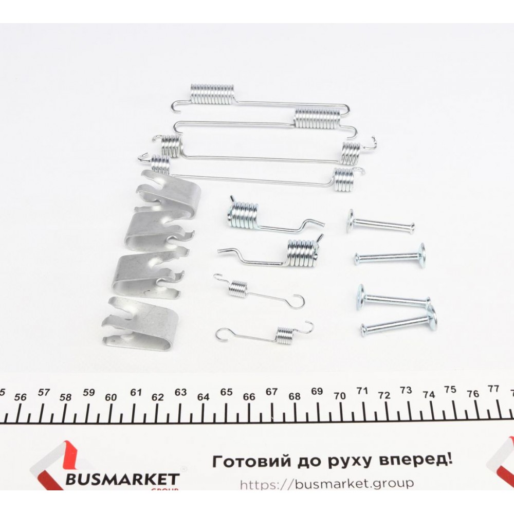 Комплект пружинок колодок ручника Ford Fiesta/Mondeo 96-02 (Lucas)(203x44)
