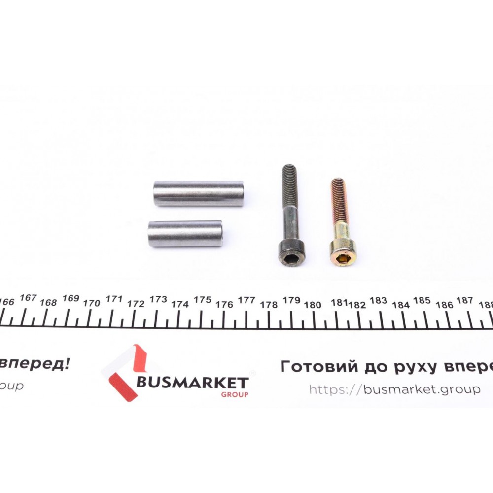 Направляюча супорта (переднього/к-кт з втулками) VW Caddy I/Golf I-III/Jetta II-III/Passat 73-02