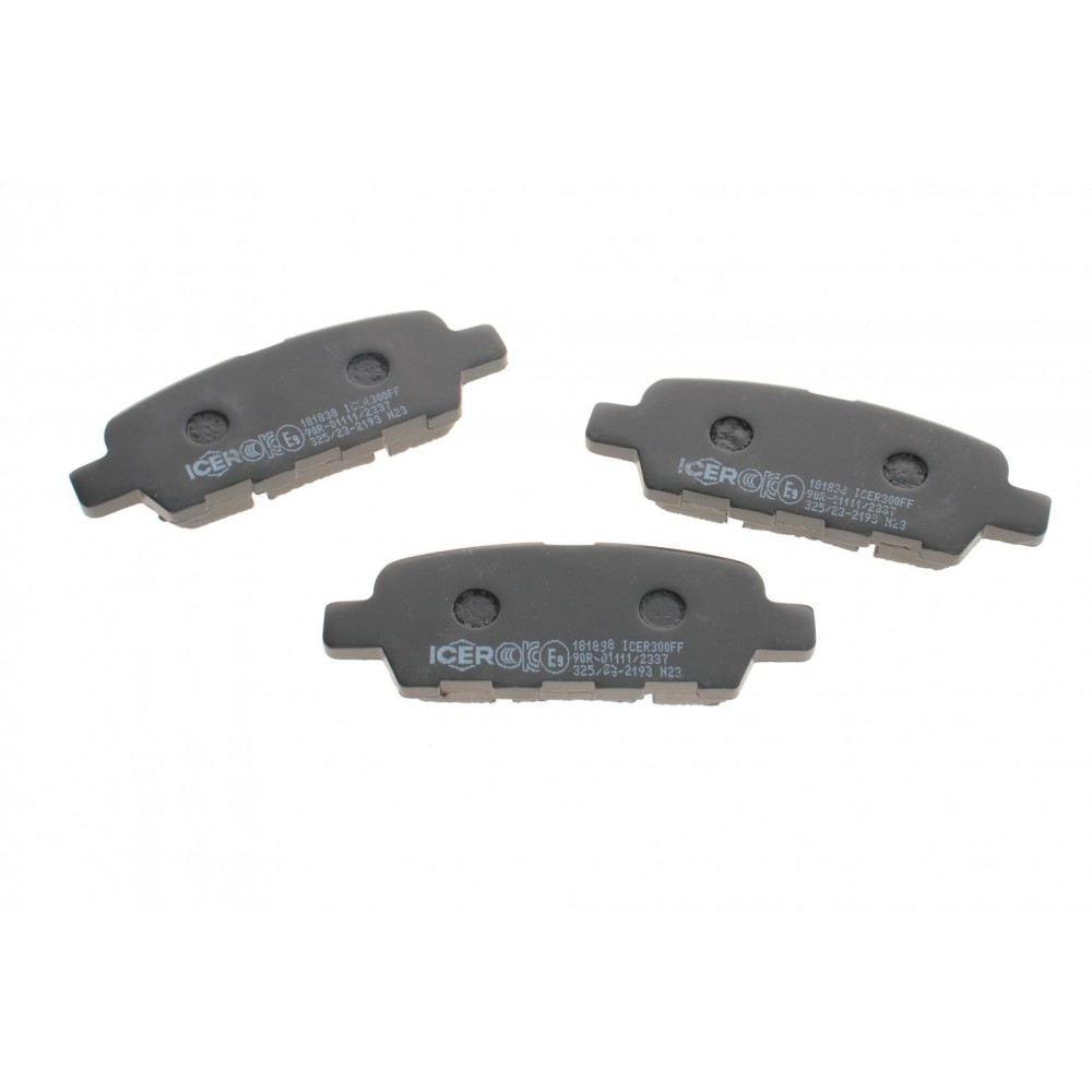 Колодки гальмівні (задні) Nissan Juke 14-/Qashqai/Rogue/X-Trail 07-13/Teana 03-13/Renault Koleos 08