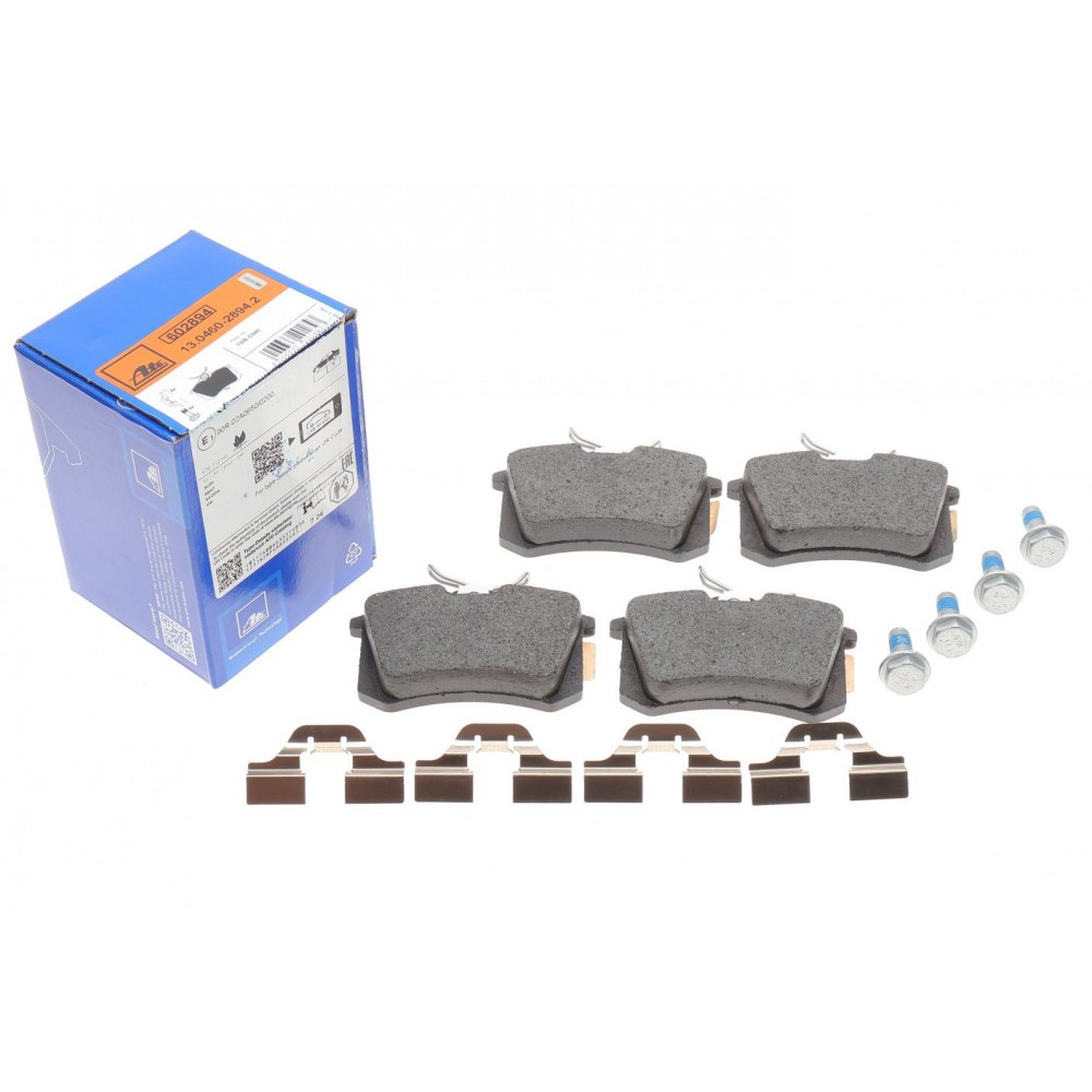 Колодки гальмівні (задні) Audi A4/A6/Skoda SuperB 01-09/Renault Clio 05-14/VW Golf/Passat 84-02 (Lucas/TRW)