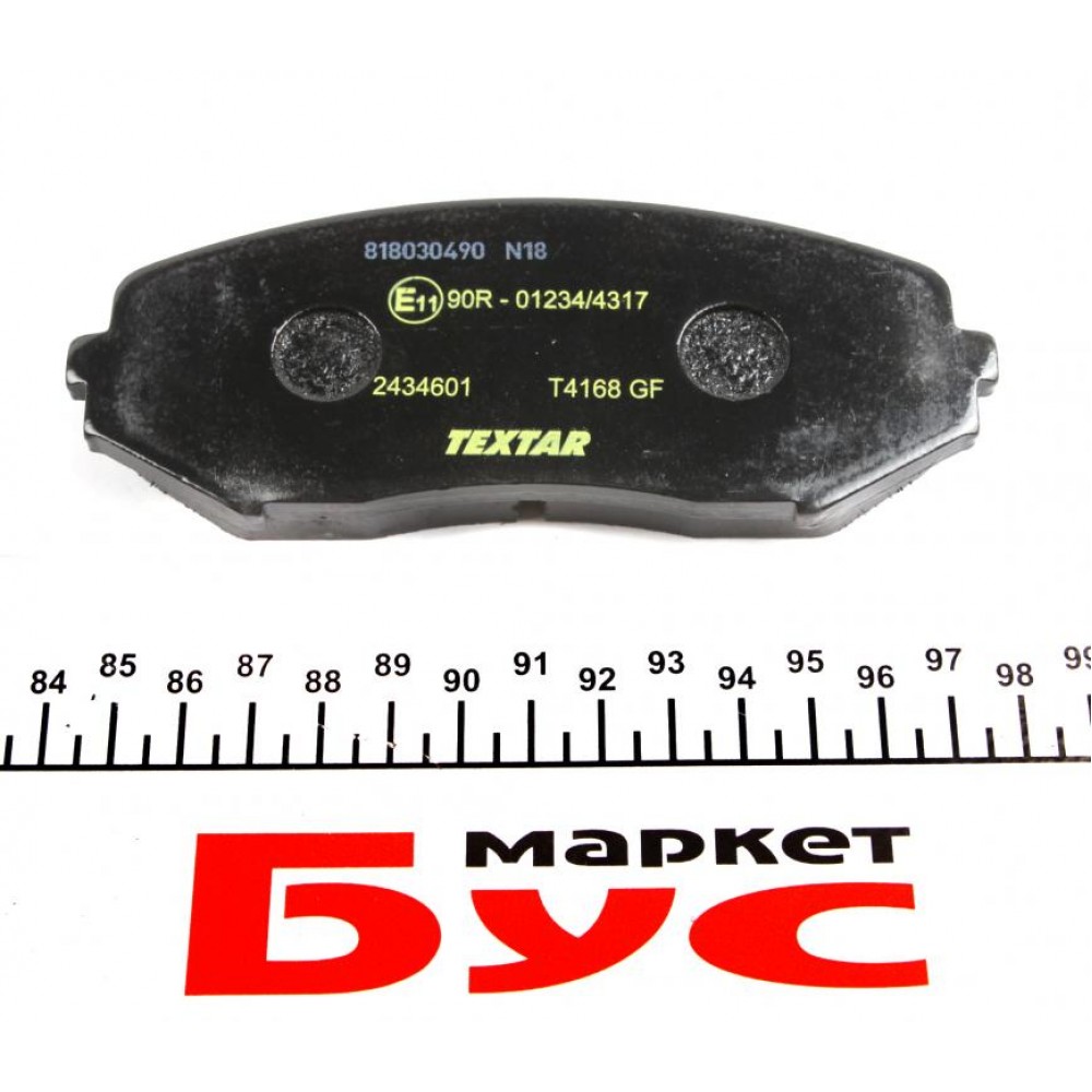 Колодки гальмівні (передні) Suzuki Grand Vitara 1.3-3.2 98- (Tokico)