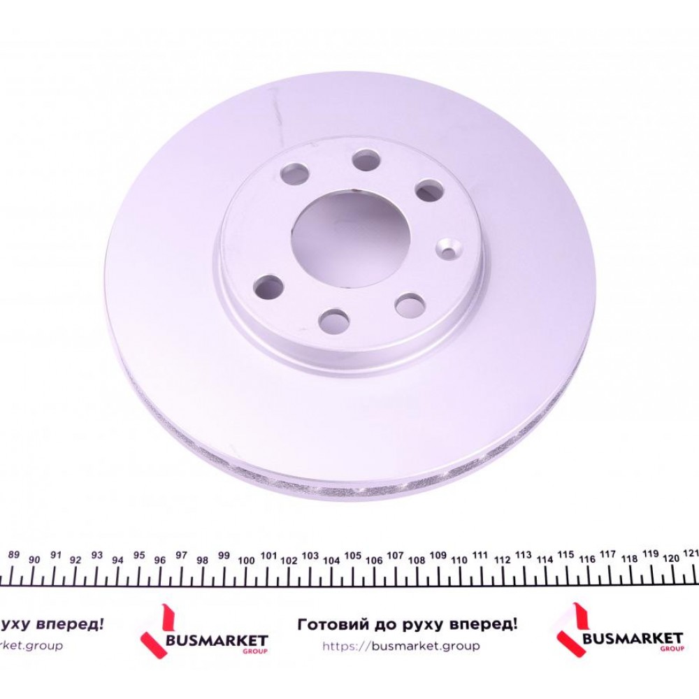 Диск гальмівний (передній) Opel Astra F/G 98-09/Chevrolet Astra 02-11 (256x23.8) (з покр.) (вент.)