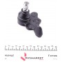 Опора кульова (передня/знизу/L) Opel Omega A 86-94/Senator B 87-93 (d=18mm)