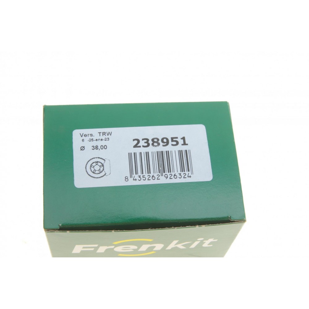 Ремкомплект супорта (заднього/EPB) VW Passat/Renault Grand Scenic III 05- (d=38mm) (TRW) (+поршень)