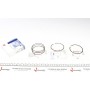 Кільця поршневі VW Golf V/VI/Passat 2.0FSI/TFSI 04- (82.50mm/STD) (1.2-1.5-2.0) = 8950660000