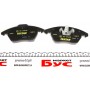 Колодки гальмівні (передні) Citroen C4/Peugeot 307 03- (Teves)
