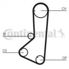 Комплект ГРМ Mitsubishi Galant 92-96/L400/L200 2.0 96-07 (29x123z)
