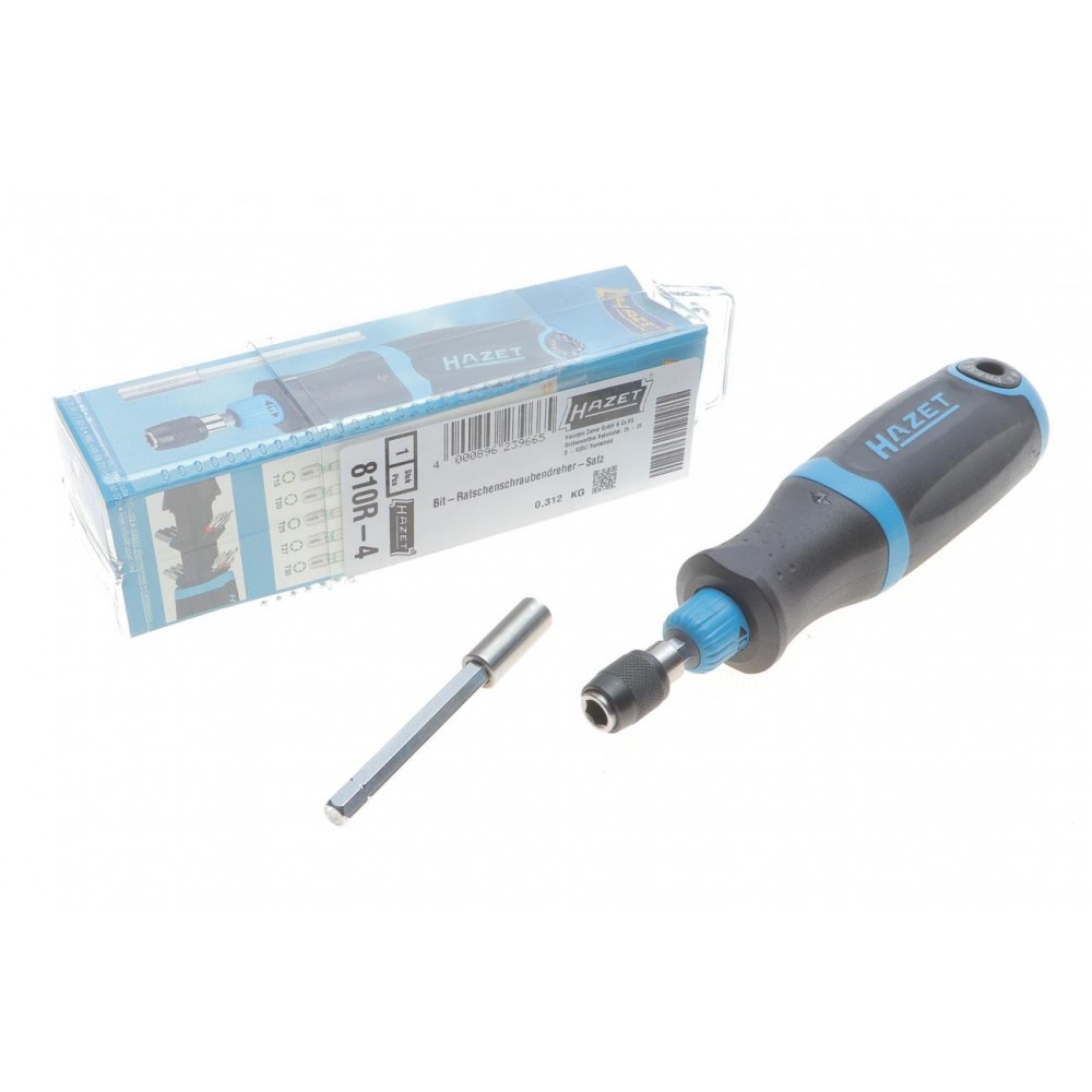 Викрутка з храповою головкою та змінними бітами PH1/PH2/T
