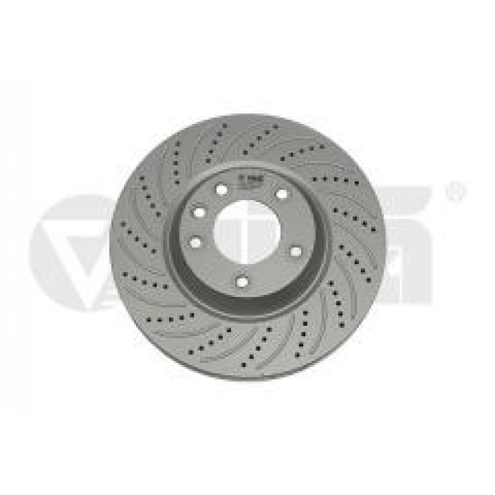 Диск гальмівний (передній) Audi Q7 06-15/Porsche Cayenne 02-/VW Touareg 02-10 (350x34) (L)