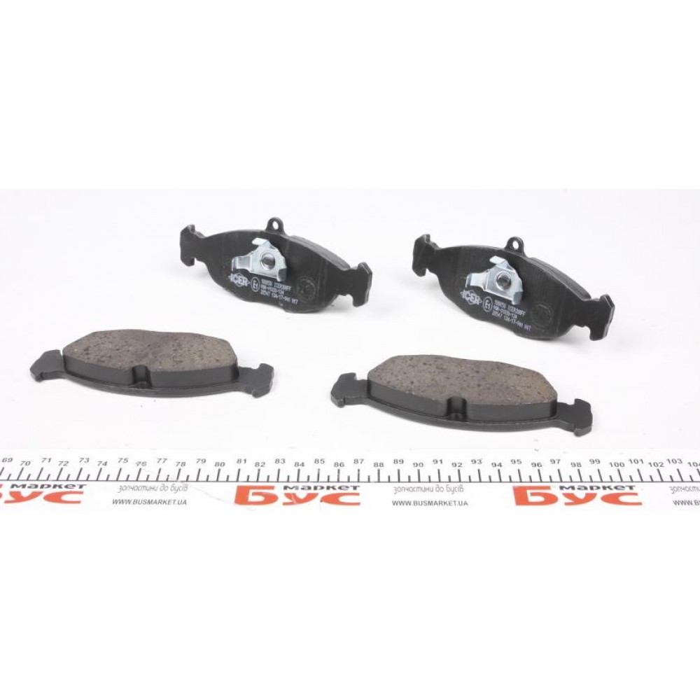 Колодки гальмівні (передні) Opel Combo/Astra F 91-05/Corsa A/B 82-00/Vectra A 88-95/Daewoo Lanos 97