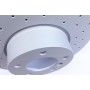 Диск гальмівний (передній) BMW 3 (E90/E91/E93) 05-11/X1 (E84) 09-(312x24) (з покриттям) (з отворами) (вент)