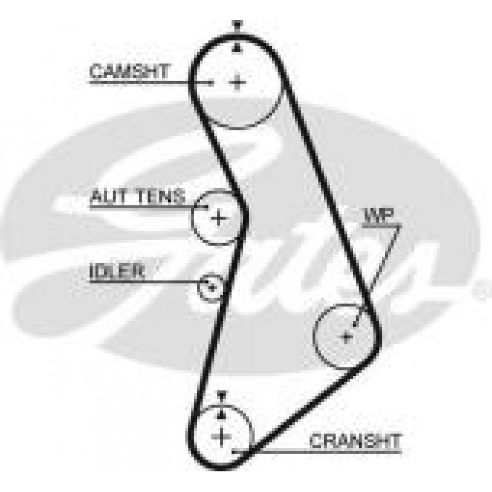 Комплект ГРМ Audi A4/Skoda Superb/VW Passat 1.8/2.0 00-05 (23x150z)
