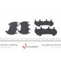 Колодки гальмівні (задні) Land Rover Range Rover/Discovery 2.0/3.0/5.0D 4x4 12- (TRW) (з аксесуар)