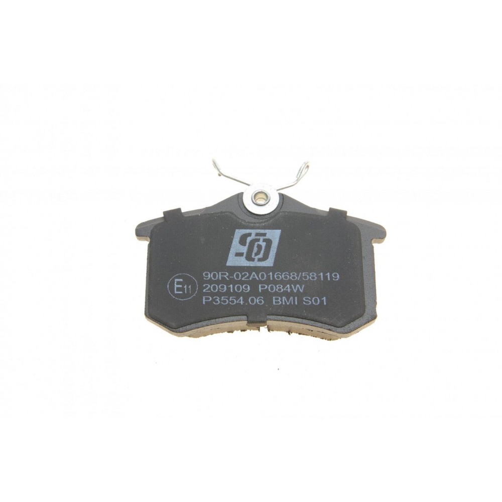 Колодки гальмівні (задні) Audi A4/A6 97-08/Renault Scenic/Megane 99- (Lucas)