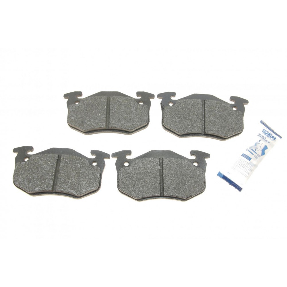 Колодки гальмівні (задні) Citroen Saxo/Xsara/Peugeot 105/205/206/306/309 84- (Bendix)