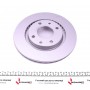 Диск гальмівний (передній) Citroen C2/C3/C4/Berlingo/Peugeot 206/Partner 96- (266x22) (з покр) (вент)