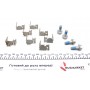 Колодки гальмівні (задні) Citroen C4 04-11/Peugeot 307 00- (Bosch) Q+