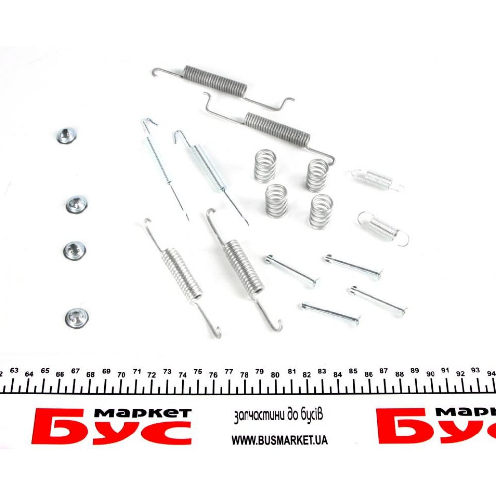 Комплект пружинок колодок ручника VW Caddy II 1.6i/19 D 96-00