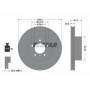 Диск гальмівний (передній) BMW 7 (E65/66/67) 3.0-4.0i 01-09 (324x30) PRO+